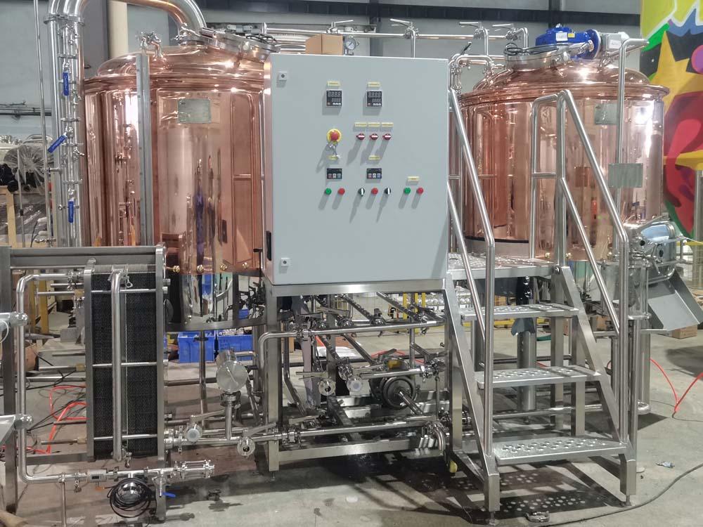 1500L Copper brewhouse